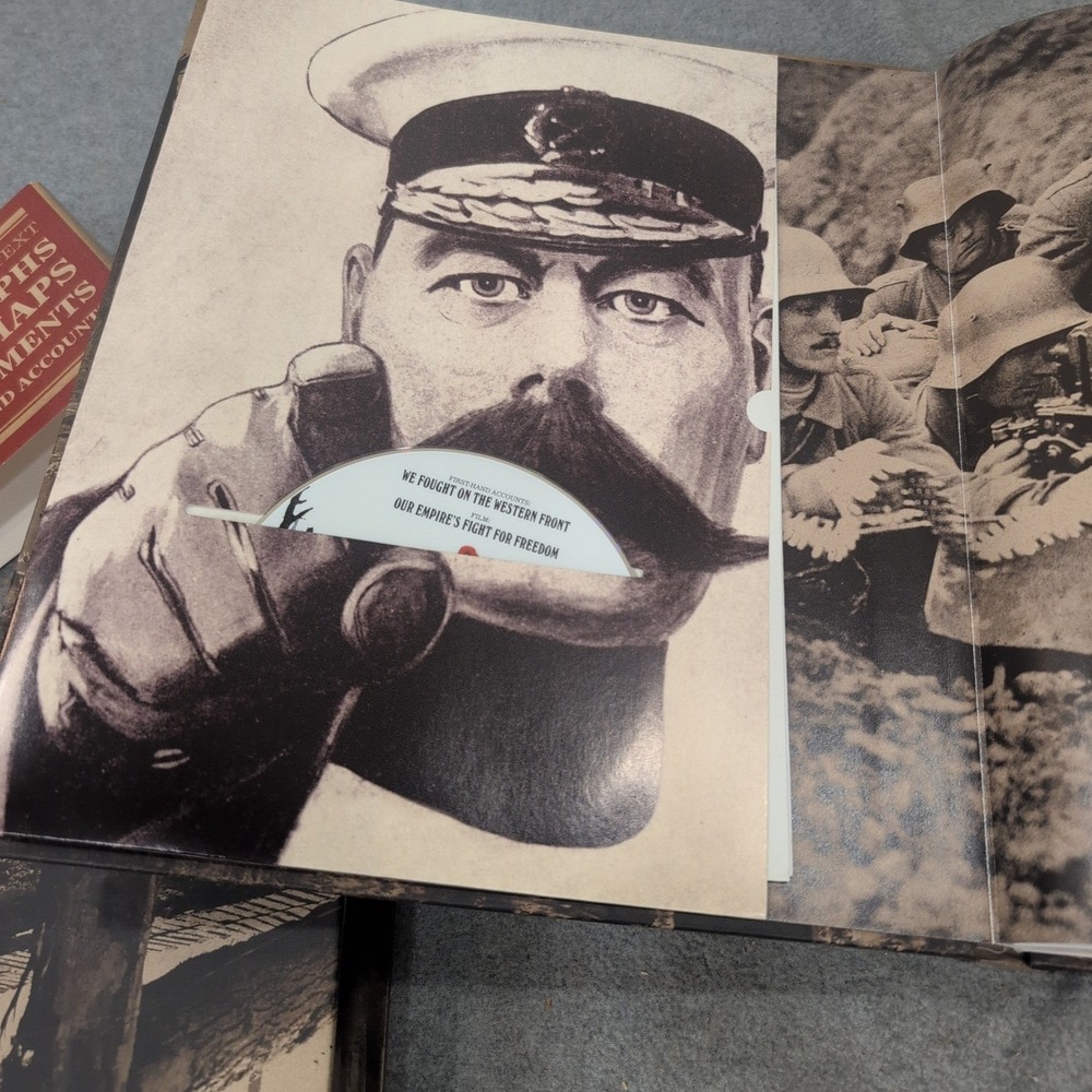 World War I Remembered 1914-1918 Gary Sheffield Hardcover Book DVD Documents - Picture 4 of 6